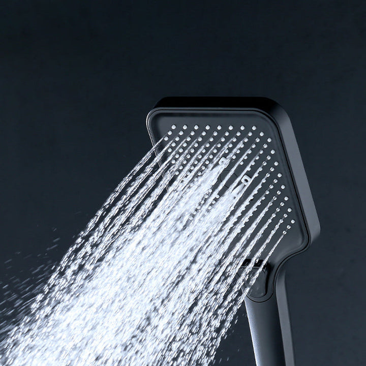 Lisslune | Square Showerhead Combo Modern Rainfall Adjustable Showerheads