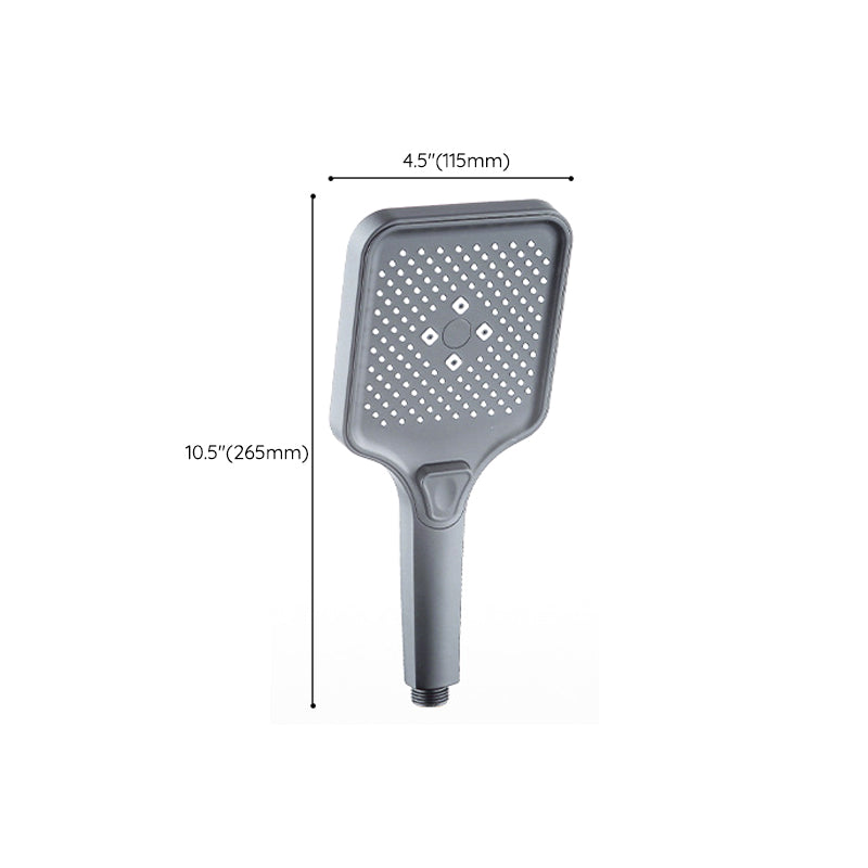 Lisslune | Square Showerhead Combo Modern Rainfall Adjustable Showerheads
