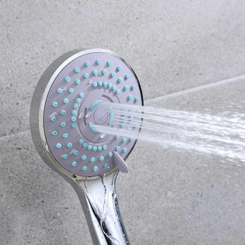 Lisslune | Metal chrome Hand shower Modern Rainfall Handheld Showerhead