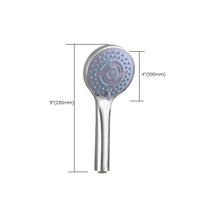 Lisslune | Metal chrome Hand shower Modern Rainfall Handheld Showerhead