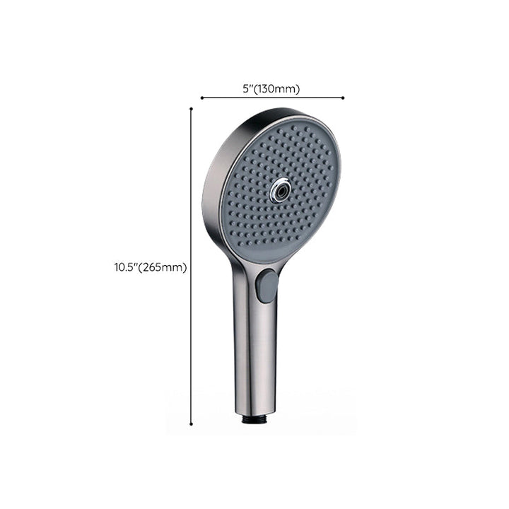 Lisslune | Round Showerhead Combo Modern Rain Shower Handheld Showerhead