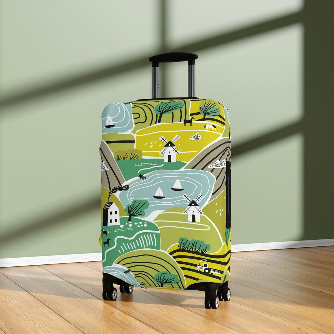 Lisslune | Chic Travel Armor: Trendy Peekaboo Luggage Protection for the Fashion-Conscious Traveler
