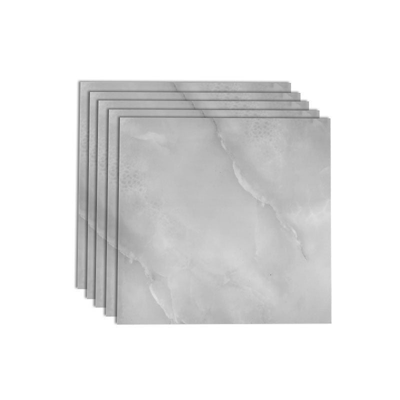 Lisslune | Modern Peel-and-Stick Tiles Plastic Single Tile Peel & Stick Mosaic Tile