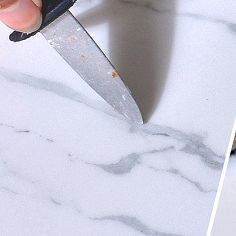 Lisslune | Modern Peel-and-Stick Tiles Plastic Single Tile Peel & Stick Mosaic Tile