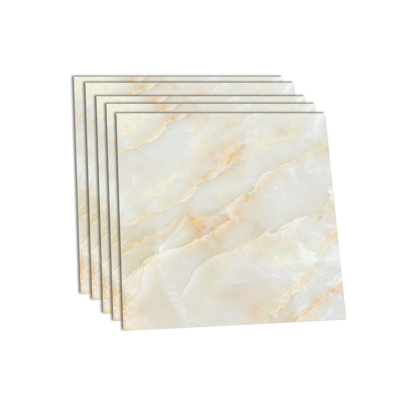 Lisslune | Modern Peel-and-Stick Tiles Plastic Single Tile Peel & Stick Mosaic Tile