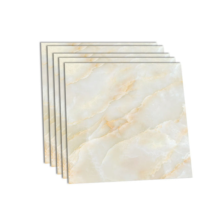 Lisslune | Modern Peel-and-Stick Tiles Plastic Single Tile Peel & Stick Mosaic Tile