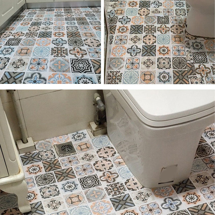 Lisslune | Modern Peel-and-Stick Tiles Plastic Single Tile Peel & Stick Mosaic Tile