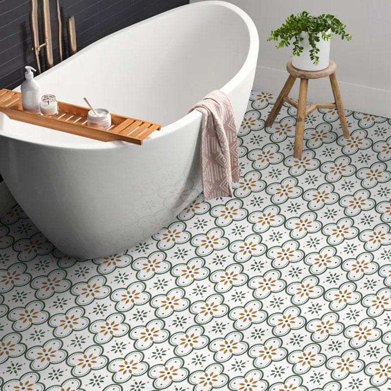 Lisslune | Modern Floor Tile Peel and Stick Ceramic Pattern PVC Flooring