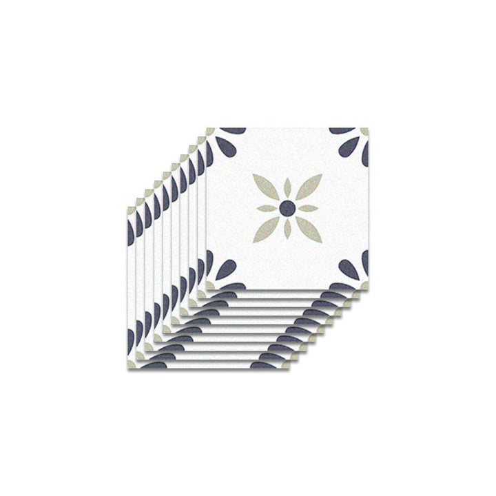 Lisslune | Modern Floor Tile Peel and Stick Ceramic Pattern PVC Flooring