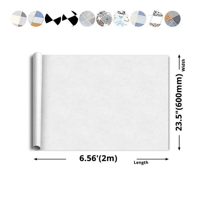 Lisslune | Modern Vinyl Floor Planks Grid Pattern Peel and Stick Vinyl Plank Flooring