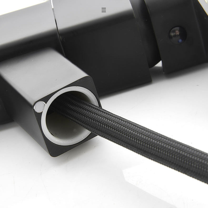 Lisslune | Bathroom faucet with pull-out lever handle single-hole sink faucet