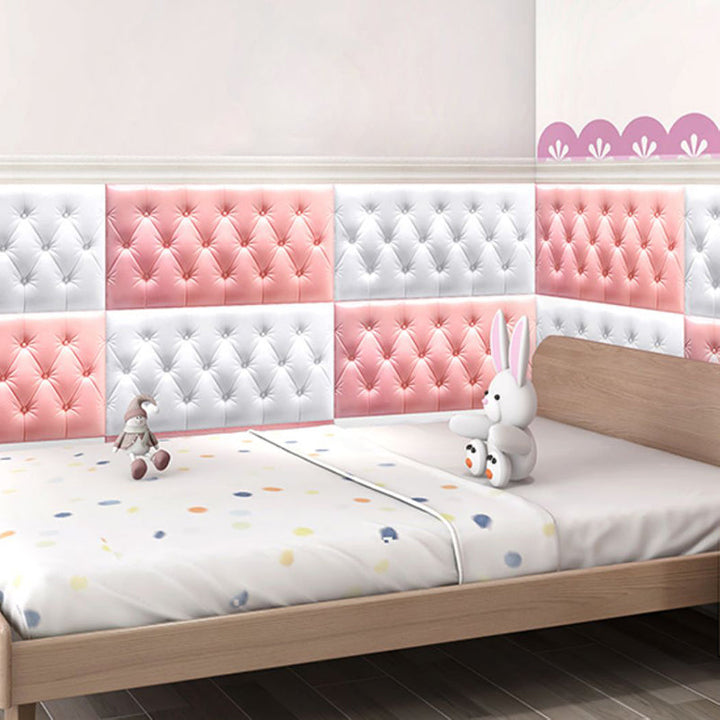 Lisslune | Contemporary Wall Panel Textured Wall Interior Waterproof Upholstered Panel