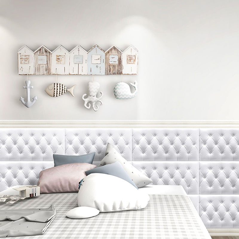Lisslune | Contemporary Wall Panel Textured Wall Interior Waterproof Upholstered Panel