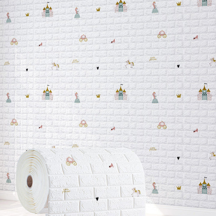 Lisslune | Industrial Wall Panel 3D Printing Bathroom Wall Panels in White