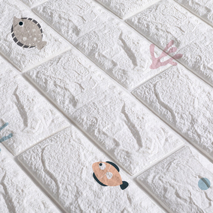 Lisslune | Industrial Wall Panel 3D Printing Bathroom Wall Panels in White