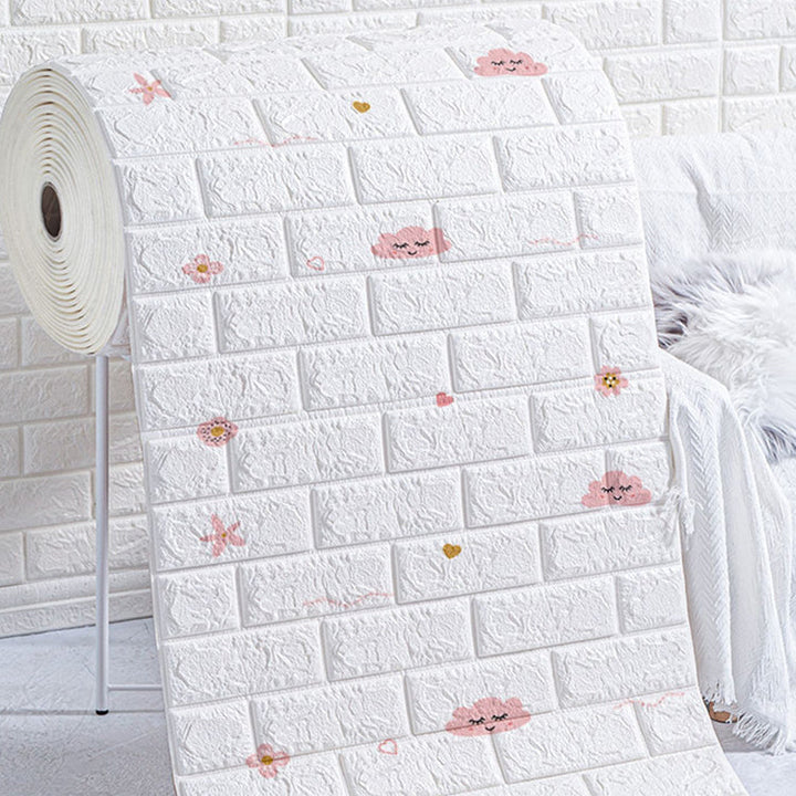 Lisslune | Industrial Wall Panel 3D Printing Bathroom Wall Panels in White