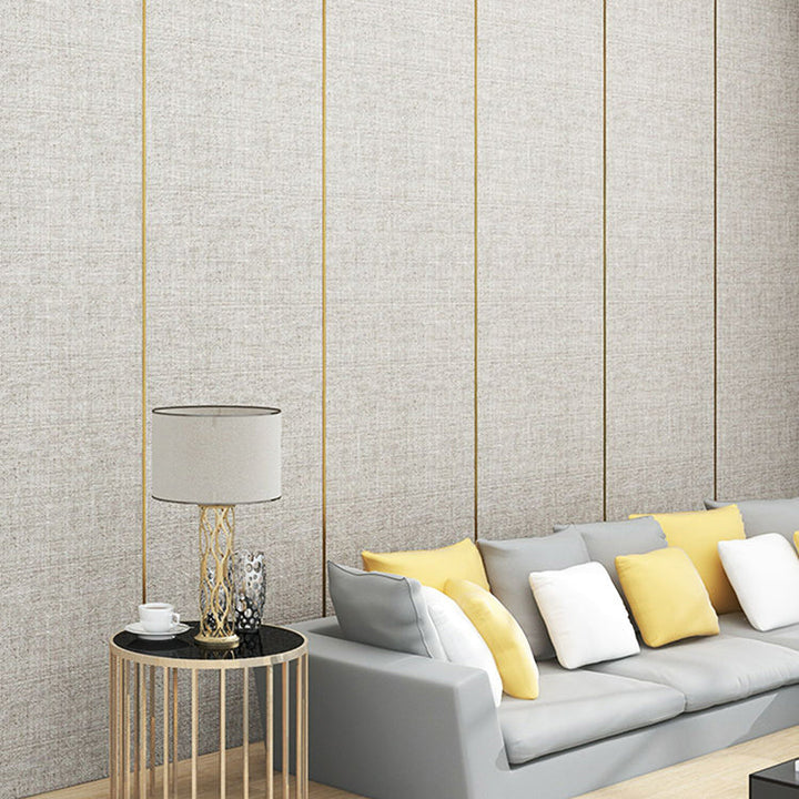 Lisslune | Modern Wall Covering Panel Linen Wall Indoor Upholstered Panel