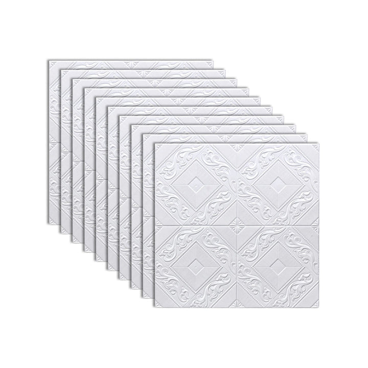 Lisslune | Modern Tin Backsplash Cover Three-Dimensional Printing Wall Ceiling Panel