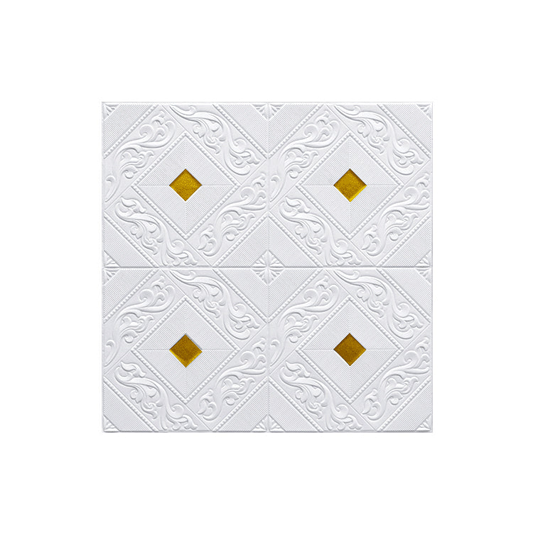 Lisslune | Modern Tin Backsplash Cover Three-Dimensional Printing Wall Ceiling Panel