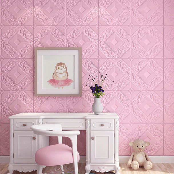 Lisslune | Modern Tin Backsplash Cover Three-Dimensional Printing Wall Ceiling Panel
