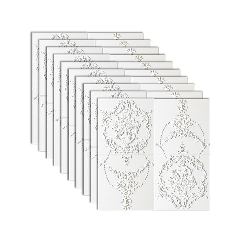 Lisslune | Modern Tin Backsplash Cover Three-Dimensional Printing Wall Ceiling Panel