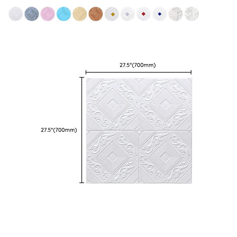 Lisslune | Modern Tin Backsplash Cover Three-Dimensional Printing Wall Ceiling Panel