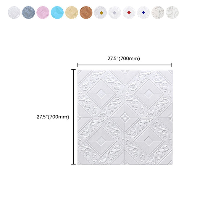 Lisslune | Modern Tin Backsplash Cover Three-Dimensional Printing Wall Ceiling Panel