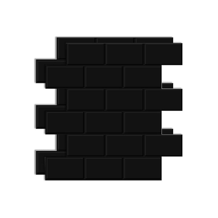 Lisslune | Square Peel & Stick Tile Stone Composite Tile for Kitchen Backsplash