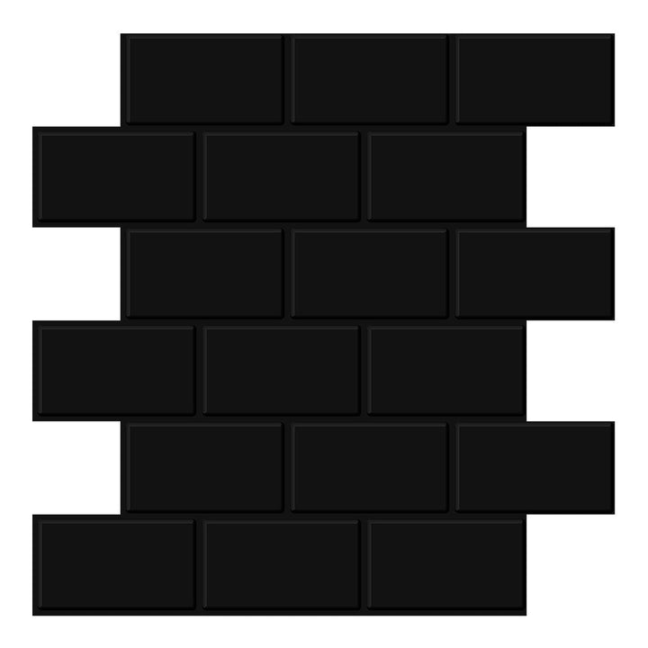 Lisslune | Square Peel & Stick Tile Stone Composite Tile for Kitchen Backsplash