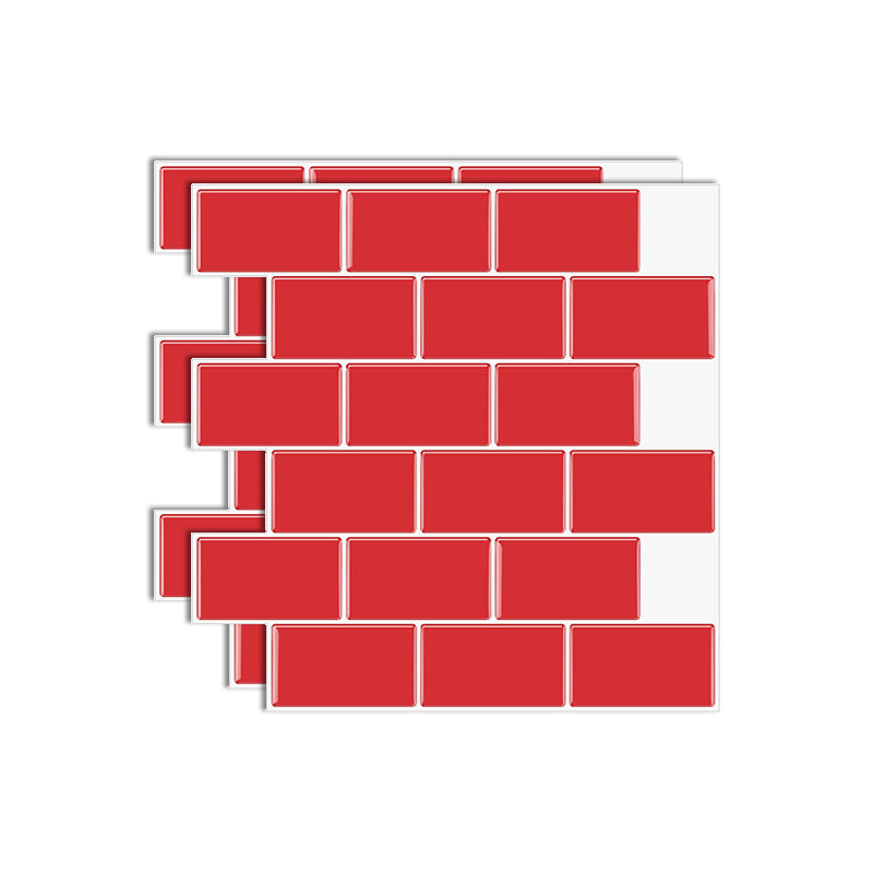 Lisslune | Square Peel & Stick Tile Stone Composite Tile for Kitchen Backsplash