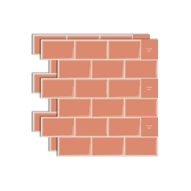 Lisslune | Square Peel & Stick Tile Stone Composite Tile for Kitchen Backsplash