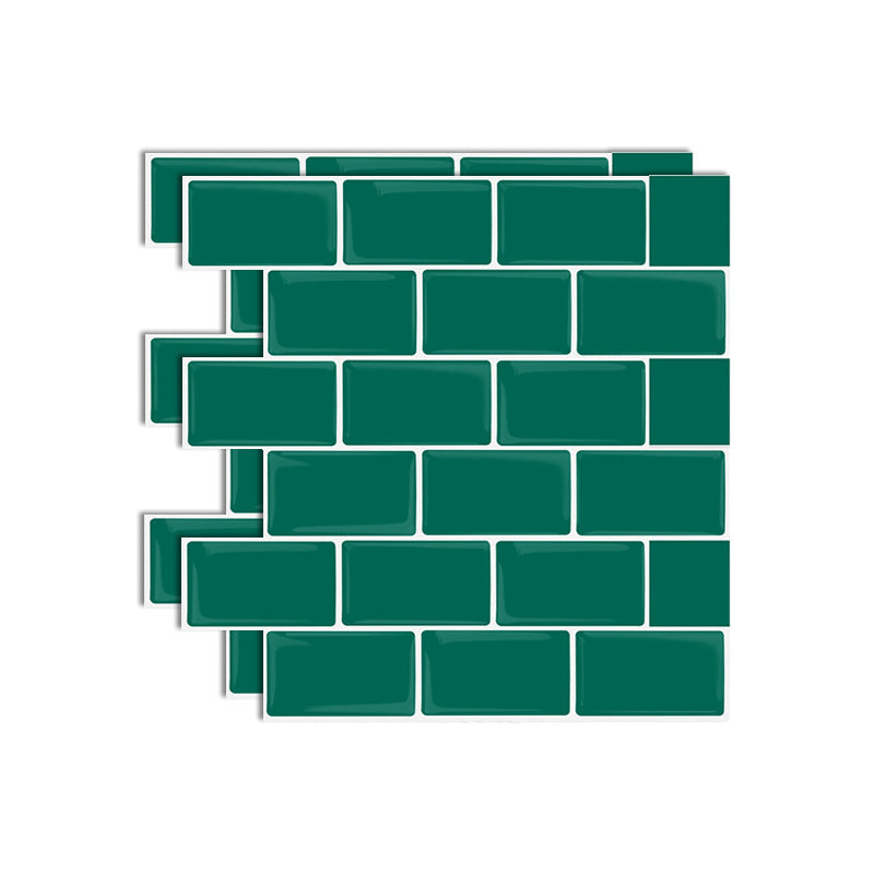 Lisslune | Square Peel & Stick Tile Stone Composite Tile for Kitchen Backsplash