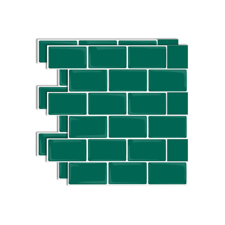 Lisslune | Square Peel & Stick Tile Stone Composite Tile for Kitchen Backsplash