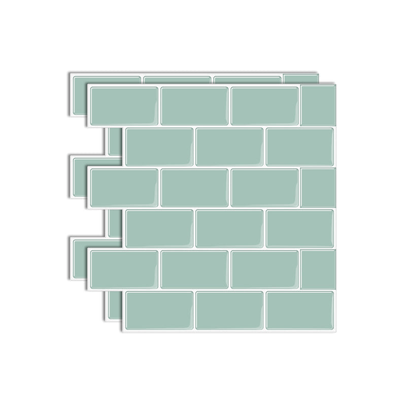 Lisslune | Square Peel & Stick Tile Stone Composite Tile for Kitchen Backsplash