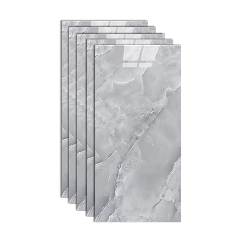 Lisslune | Stain Resistant Peel & Stick Tile Marble Effect Single Tile for Kitchen Backsplash