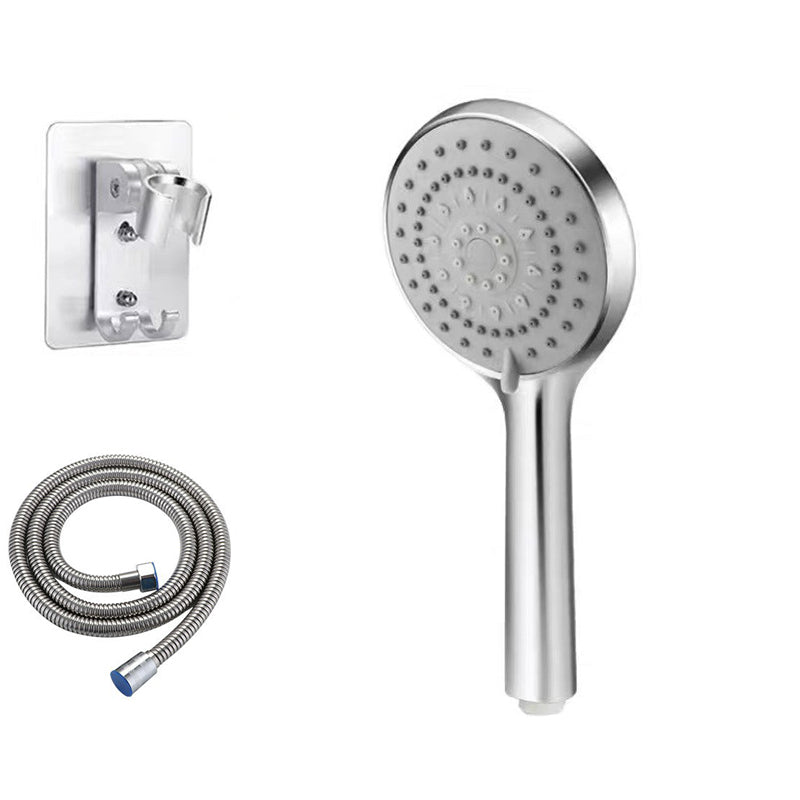Lisslune | Modern Adjustable Handheld Showerhead Chrome Round Handheld Showerhead