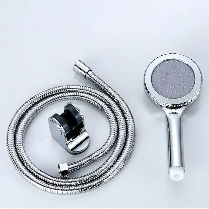 Lisslune | Showerhead Combo Rainfall Modern Polished Chrome Spray Head