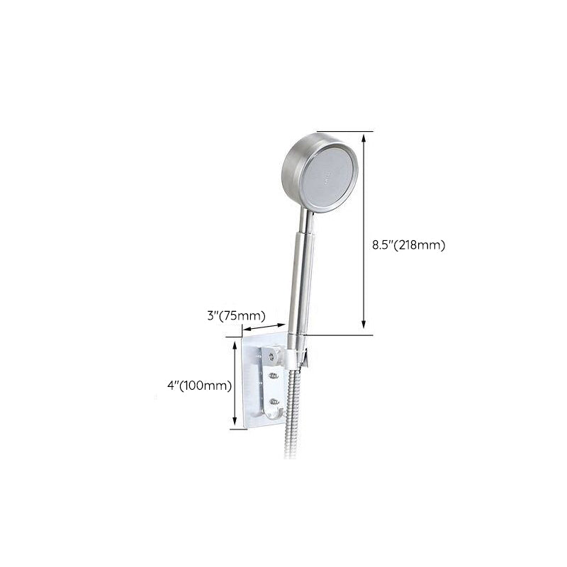 Lisslune | Modern Hand Shower Stainless Steel Handheld Showerhead Wall Mounted Shower Combination