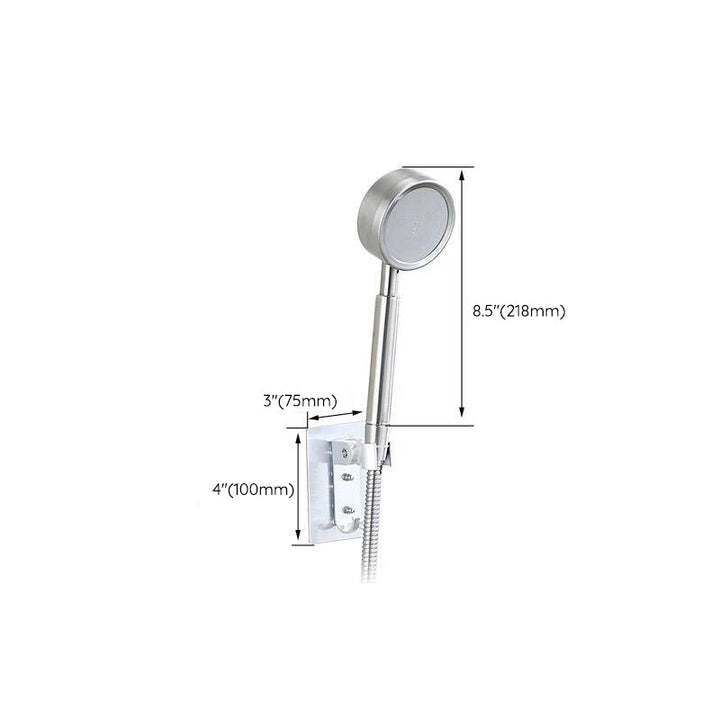 Lisslune | Modern hand shower stainless steel handheld showerhead wall-mounted shower combination