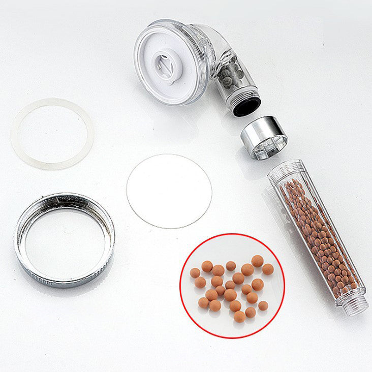 Lisslune | Modern Handheld Shower Plastic 3 Spray Handheld Showerhead Water Filtration Shower Combination