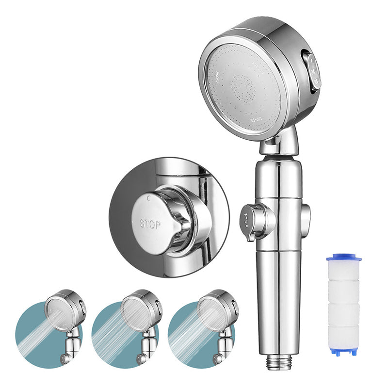 Lisslune | Modern handheld shower stainless steel adjustable shower head water-saving shower combo
