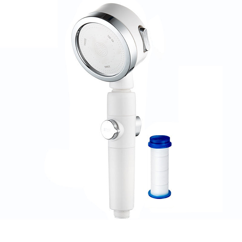 Lisslune | Modern handheld shower stainless steel adjustable shower head water-saving shower combo