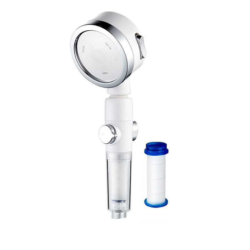 Lisslune | Modern handheld shower stainless steel adjustable shower head water-saving shower combo