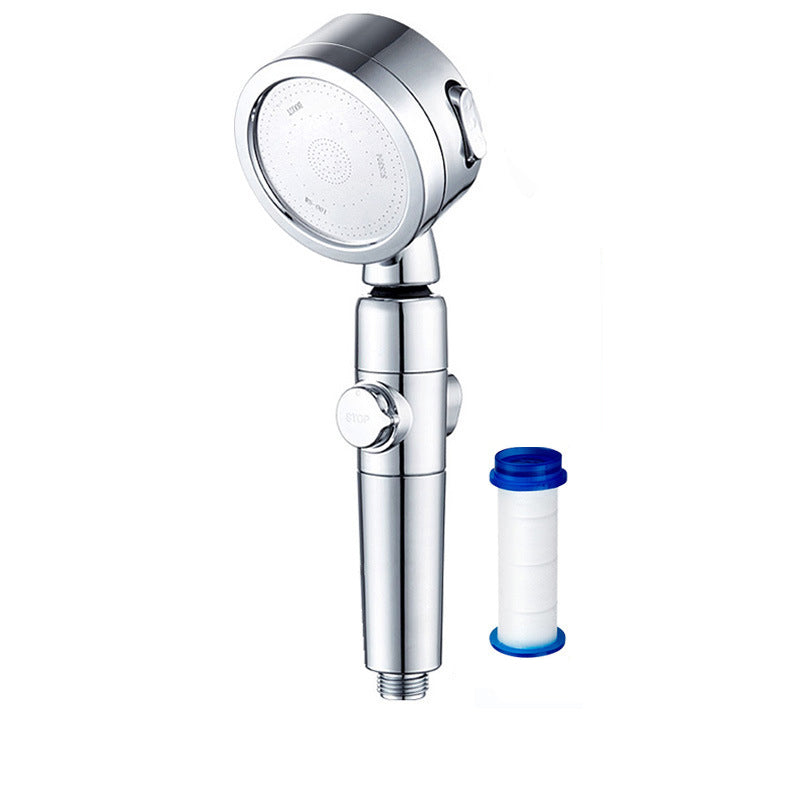 Lisslune | Modern handheld shower stainless steel adjustable shower head water-saving shower combo