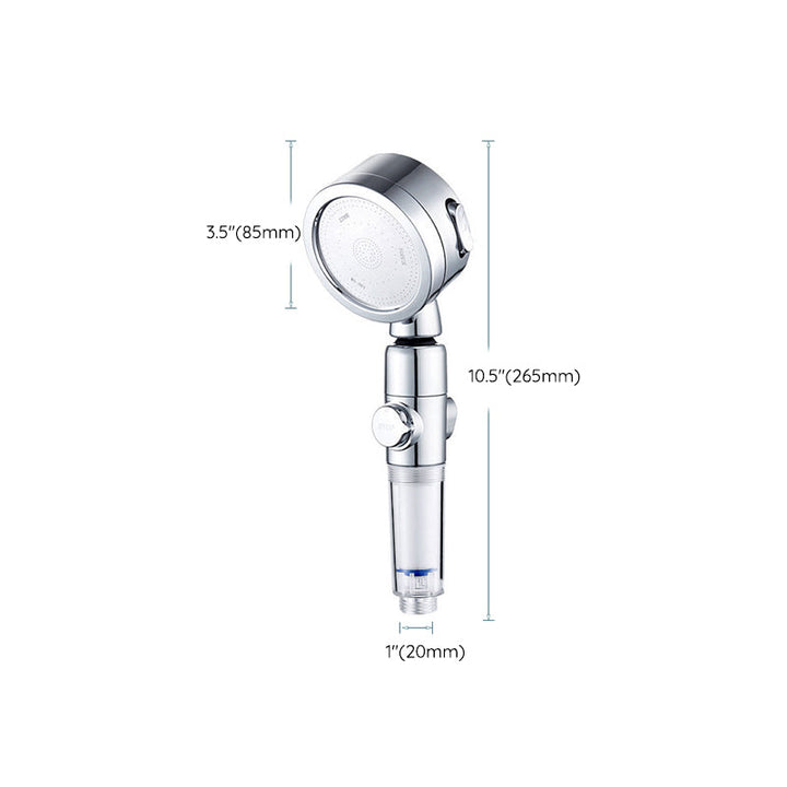 Lisslune | Modern handheld shower stainless steel adjustable shower head water-saving shower combo