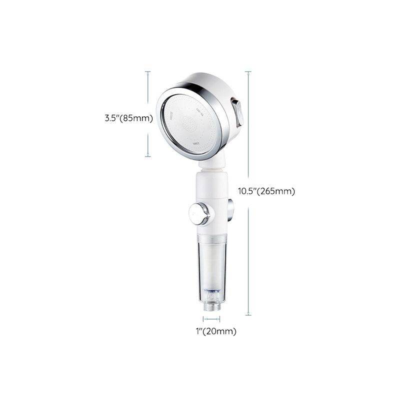 Lisslune | Modern handheld shower stainless steel adjustable shower head water-saving shower combo