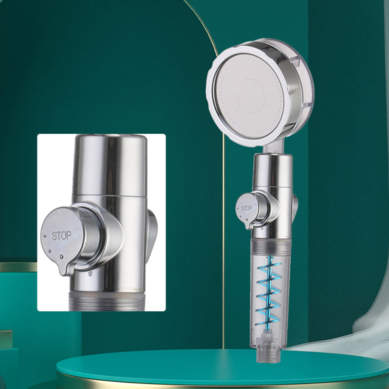 Lisslune | Plastic Shower Head Round Handheld Shower Head with Adjustable Water Flow