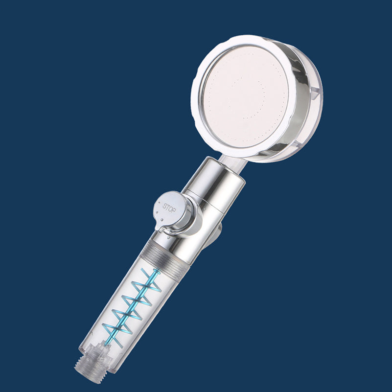 Lisslune | Plastic Shower Head Round Handheld Shower Head with Adjustable Water Flow