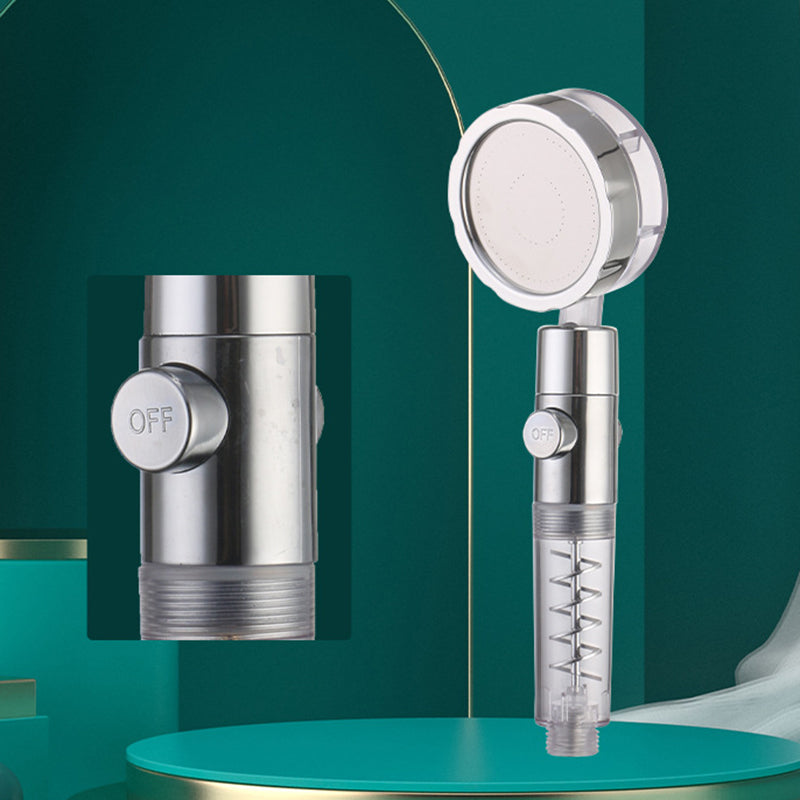 Lisslune | Plastic Shower Head Round Handheld Shower Head with Adjustable Water Flow