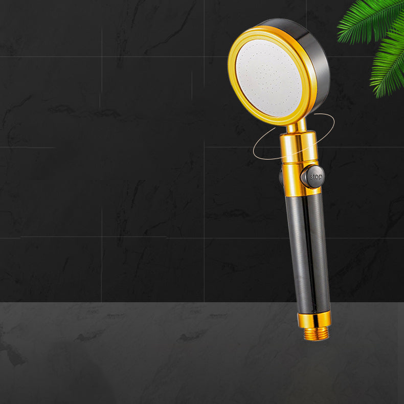 Lisslune | Metal Shower Head Round Hand Shower with Adjustable Shower Heads